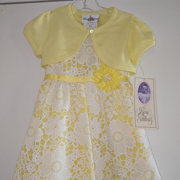 rare editions yellow dress